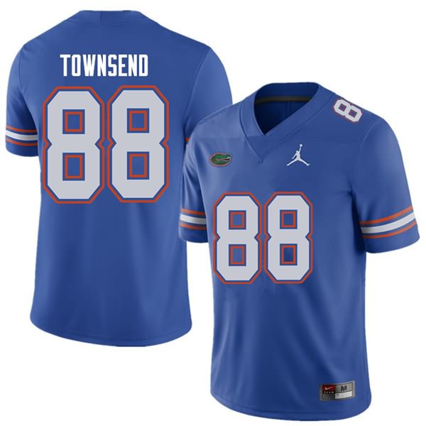 NCAA Florida Gators Tommy Townsend Men's #88 Jordan Brand Royal Stitched Authentic College Football Jersey HSS2664UT